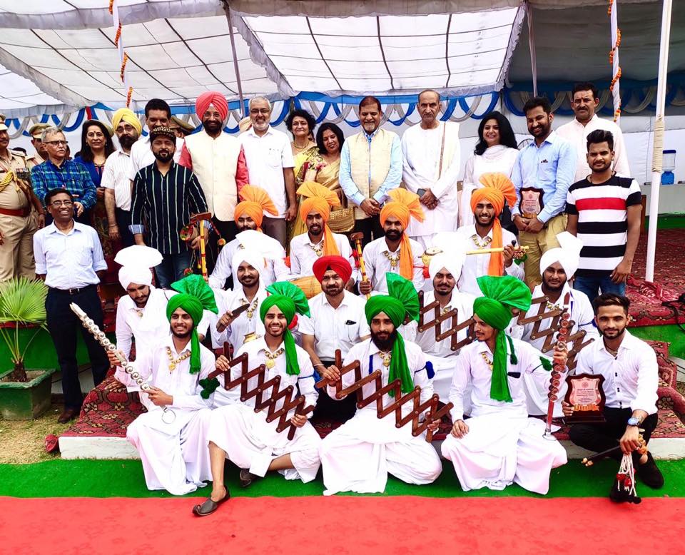Khalsa College of education Sri muktsar Sahib''s Malvayi Gidha Team Performed at Panjab University Chandigarh (15-08-2019)